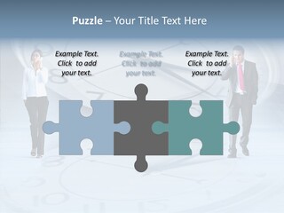 Assistance Closeup White Background PowerPoint Template