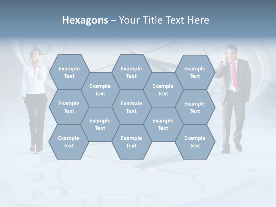 Assistance Closeup White Background PowerPoint Template