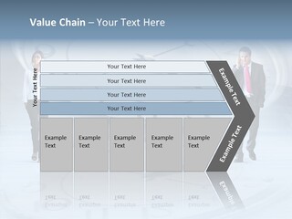 Assistance Closeup White Background PowerPoint Template