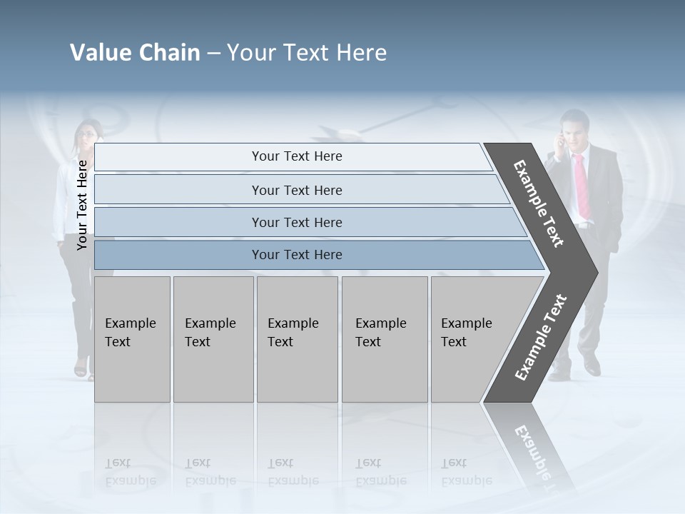 Assistance Closeup White Background PowerPoint Template