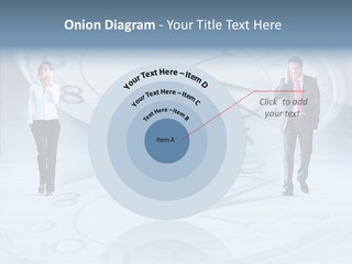 Assistance Closeup White Background PowerPoint Template