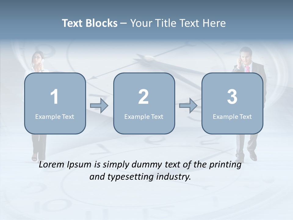 Assistance Closeup White Background PowerPoint Template