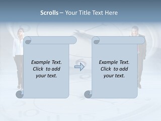 Assistance Closeup White Background PowerPoint Template