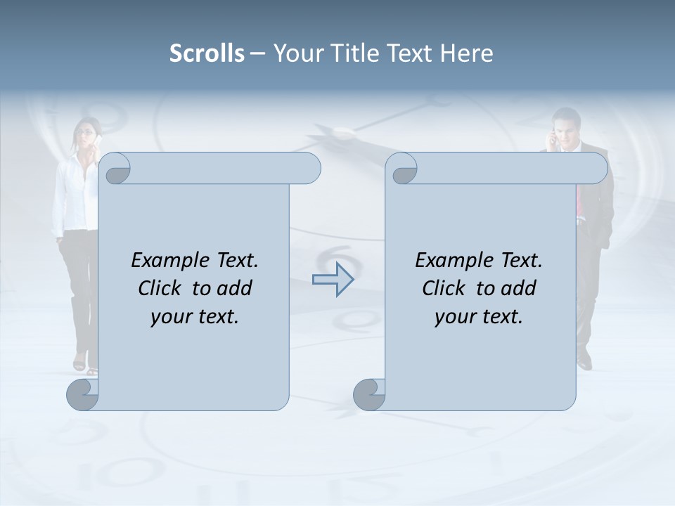 Assistance Closeup White Background PowerPoint Template