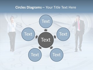 Assistance Closeup White Background PowerPoint Template