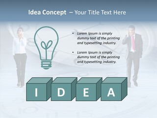Assistance Closeup White Background PowerPoint Template