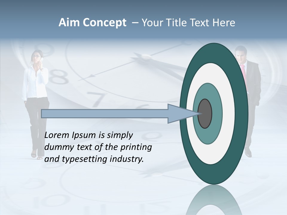 Assistance Closeup White Background PowerPoint Template