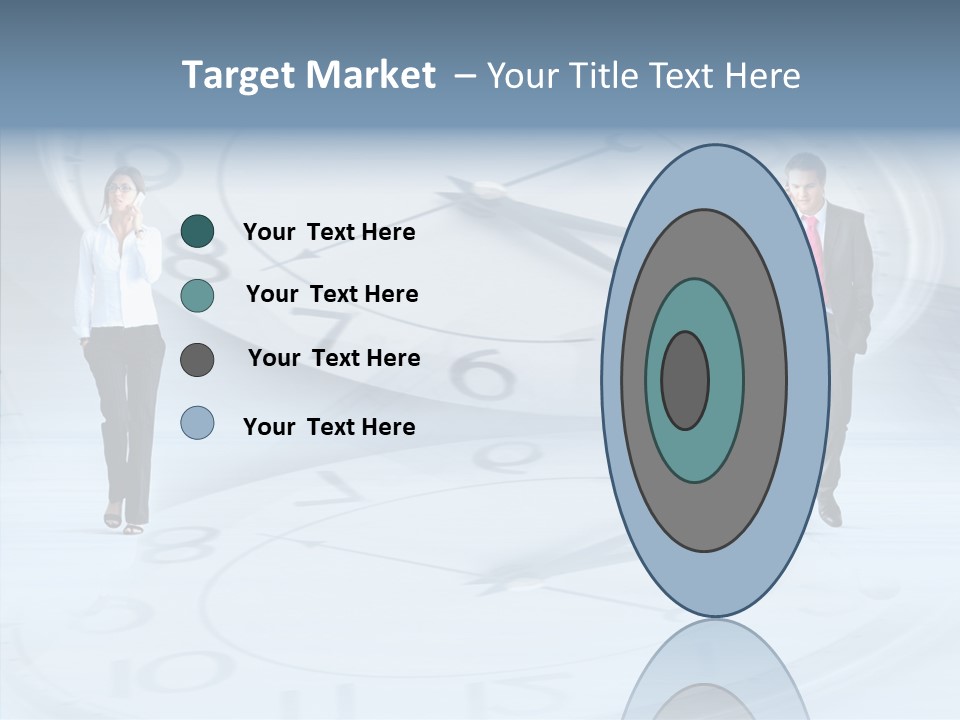 Assistance Closeup White Background PowerPoint Template