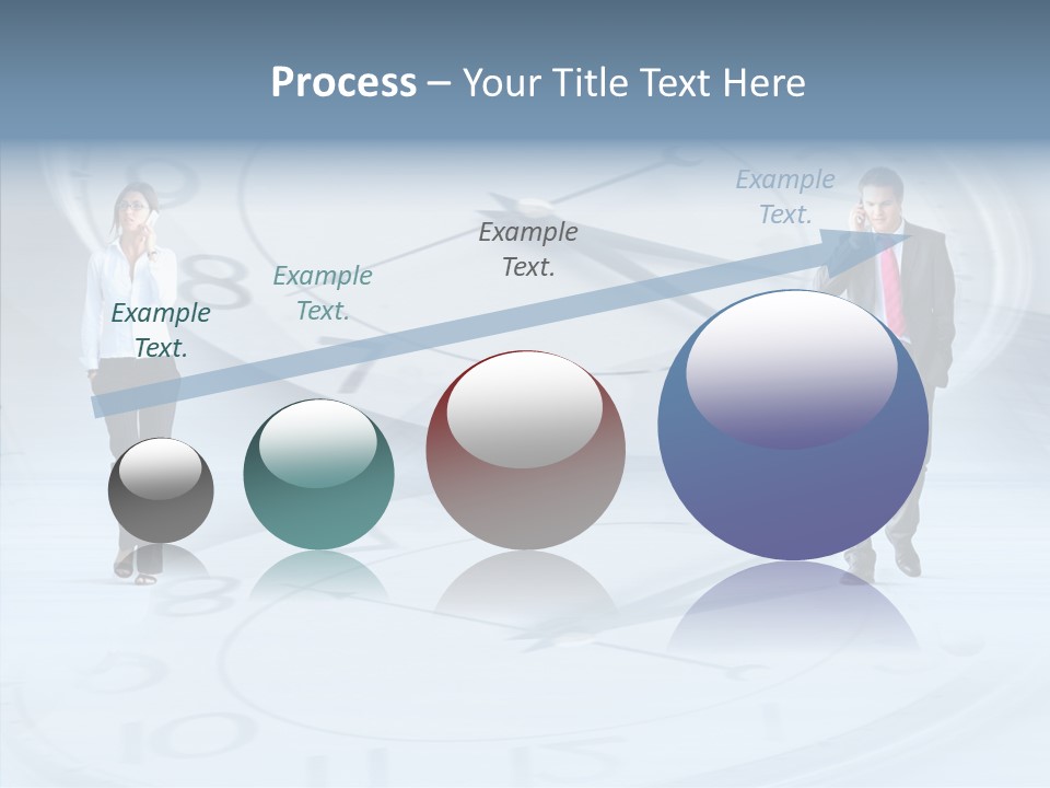 Assistance Closeup White Background PowerPoint Template