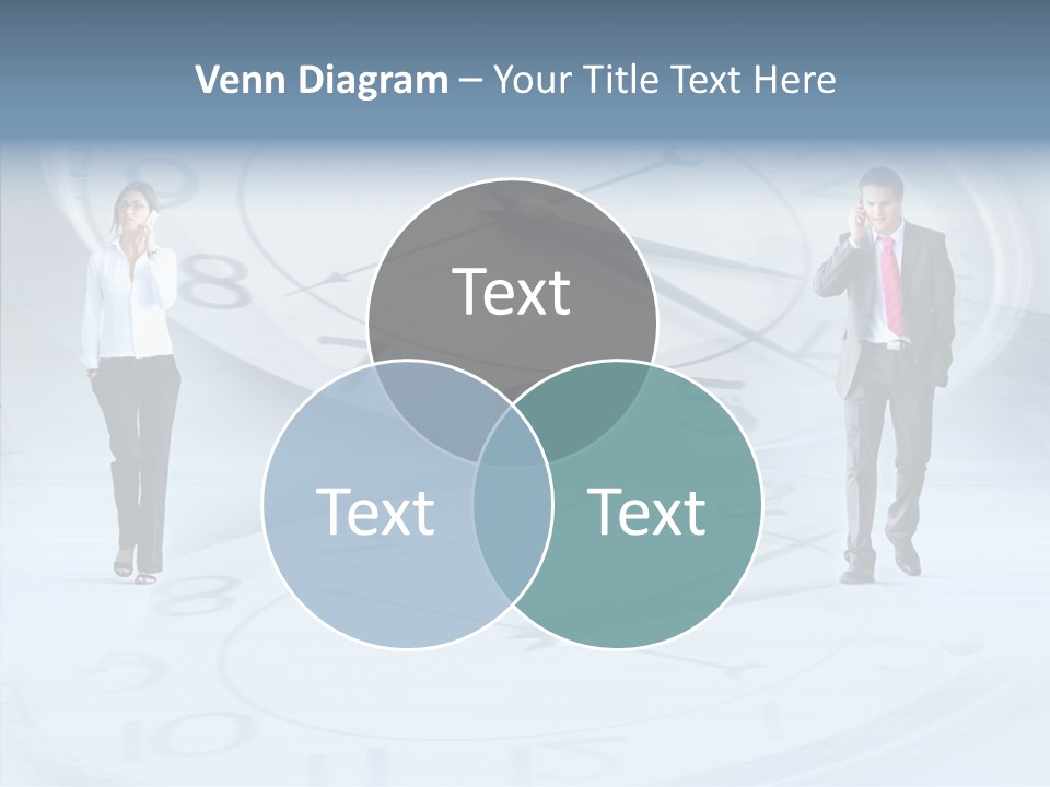 Assistance Closeup White Background PowerPoint Template
