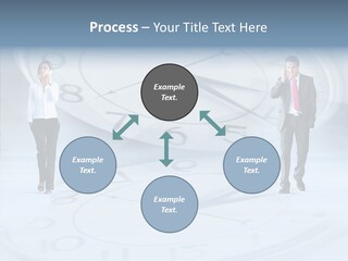 Assistance Closeup White Background PowerPoint Template