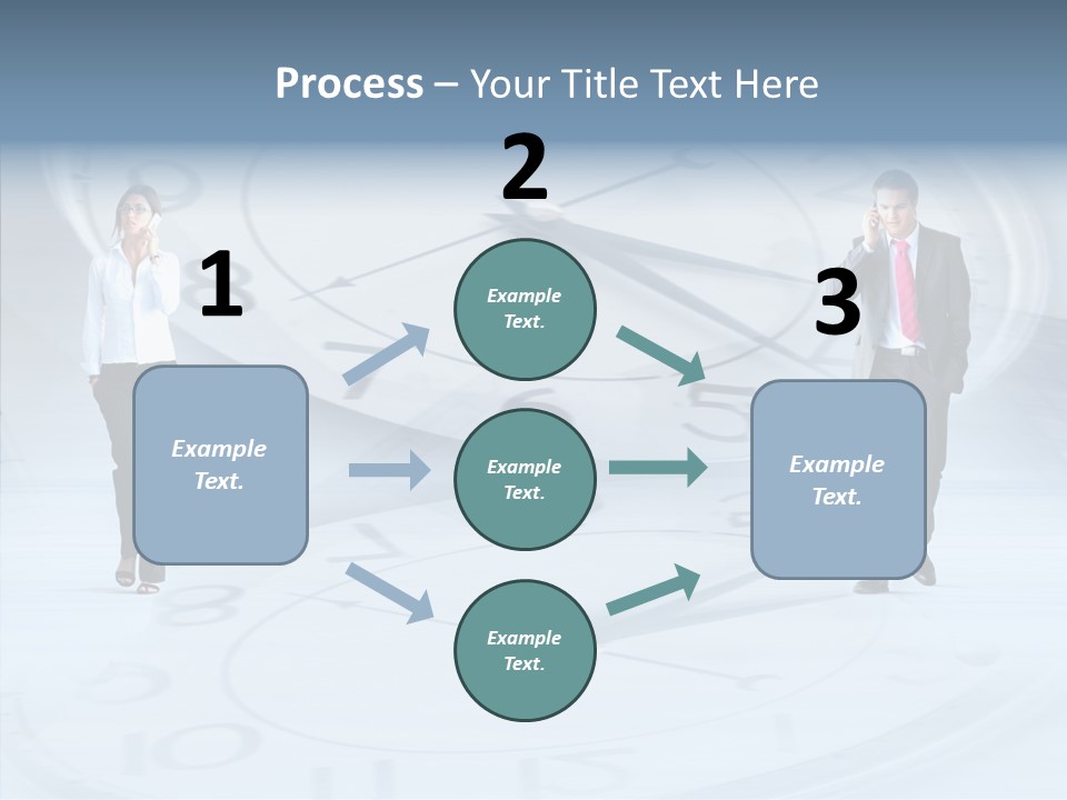 Assistance Closeup White Background PowerPoint Template
