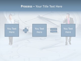 Assistance Closeup White Background PowerPoint Template
