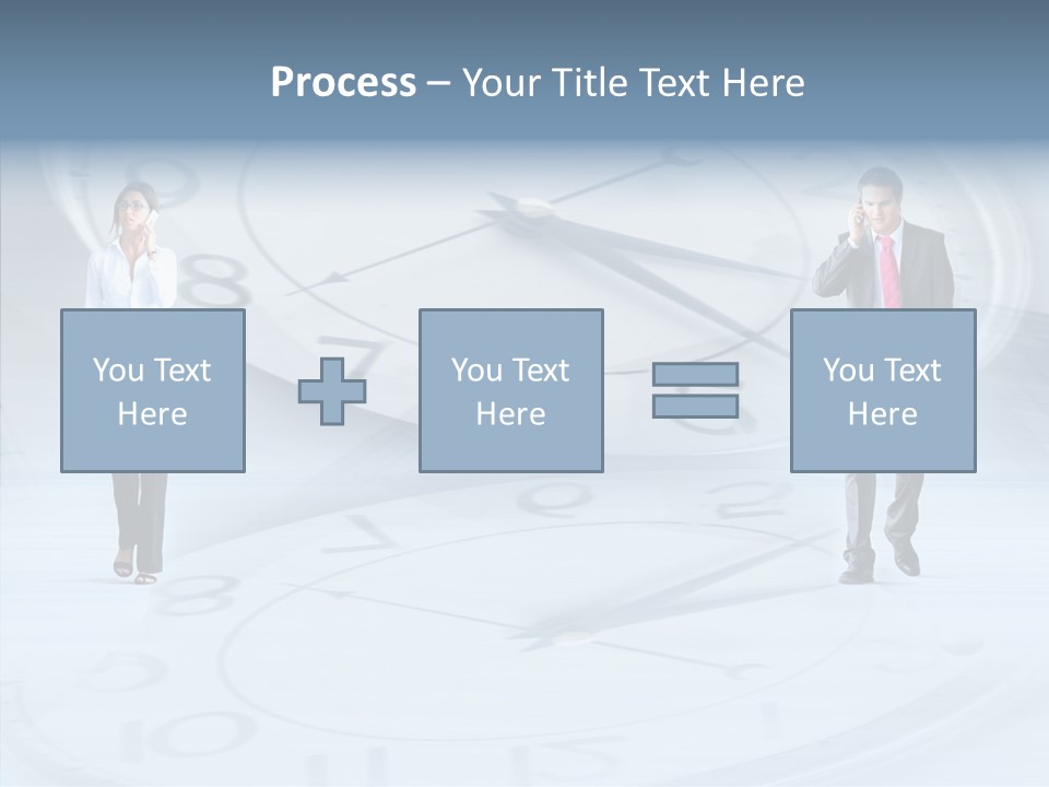 Assistance Closeup White Background PowerPoint Template