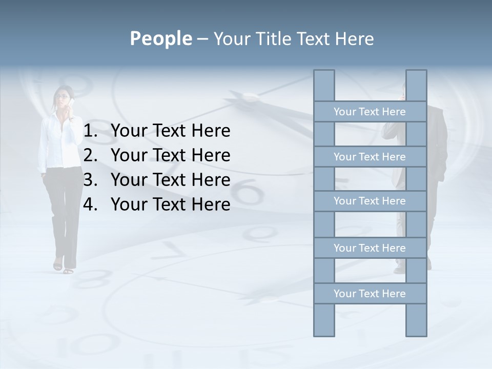 Assistance Closeup White Background PowerPoint Template
