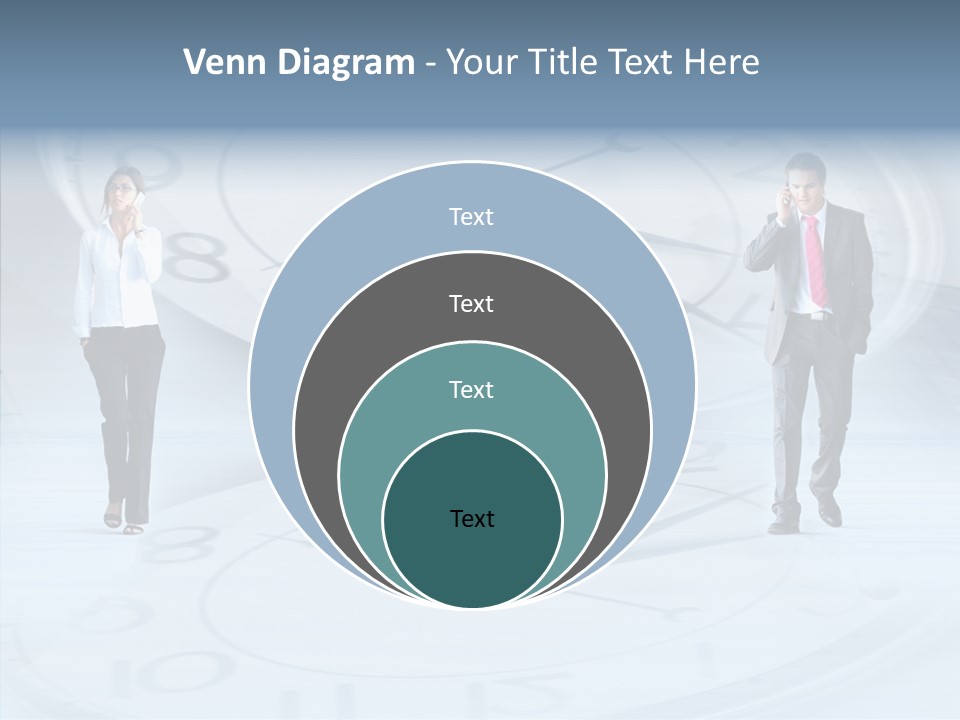 Assistance Closeup White Background PowerPoint Template