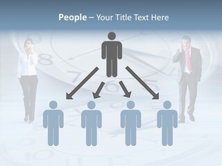 Assistance Closeup White Background PowerPoint Template