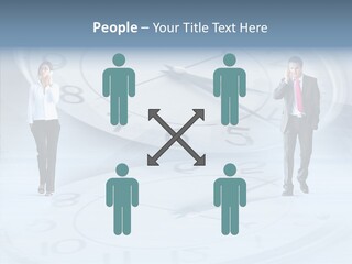 Assistance Closeup White Background PowerPoint Template