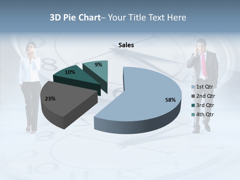 Assistance Closeup White Background PowerPoint Template