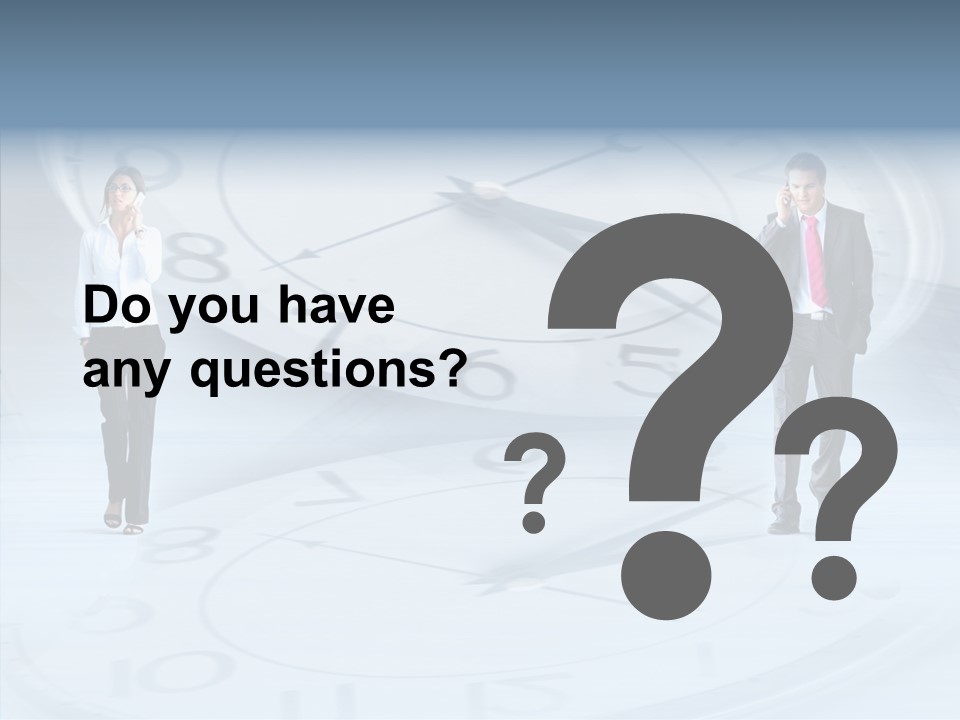 Assistance Closeup White Background PowerPoint Template