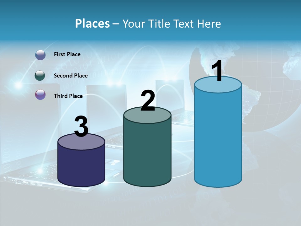 Hand White Background Close Up PowerPoint Template