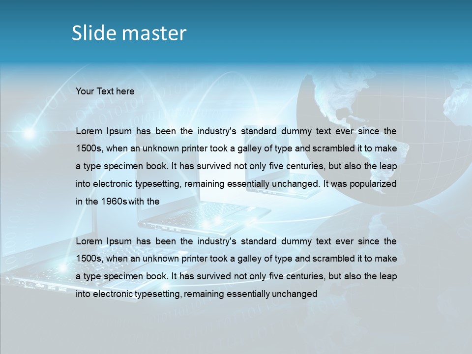 Hand White Background Close Up PowerPoint Template