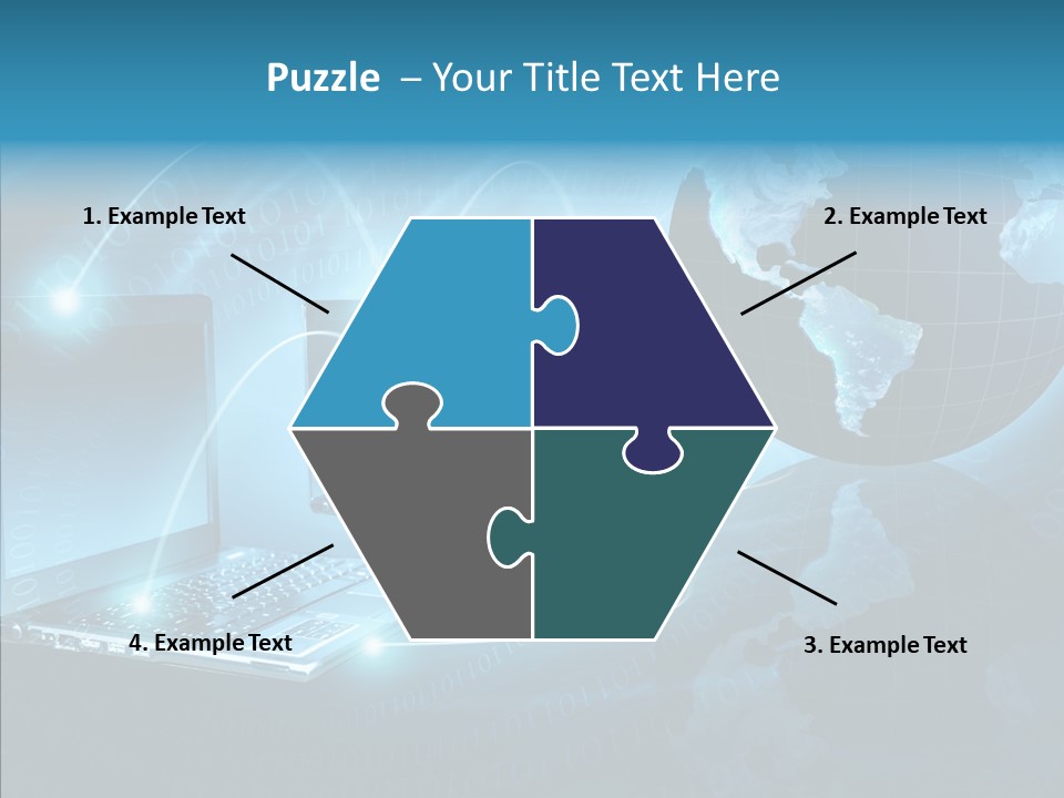 Hand White Background Close Up PowerPoint Template