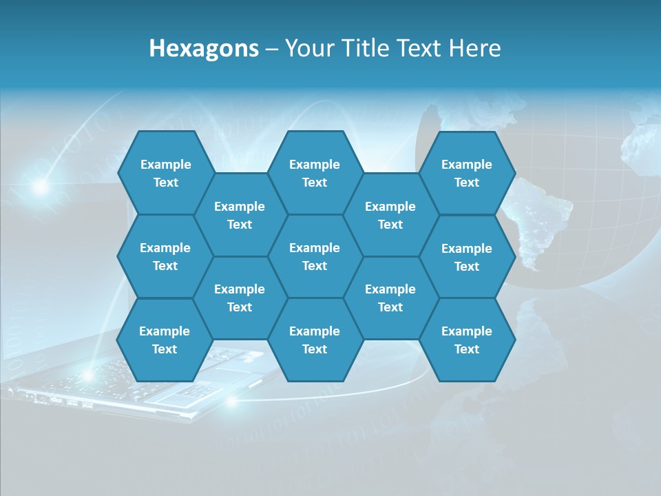 Hand White Background Close Up PowerPoint Template