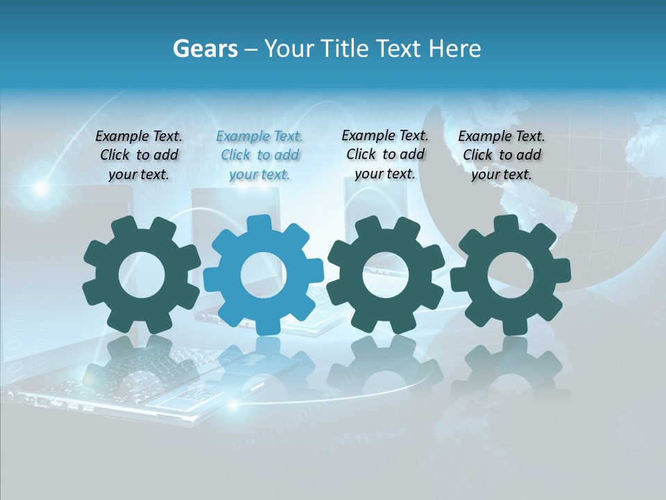 Hand White Background Close Up PowerPoint Template