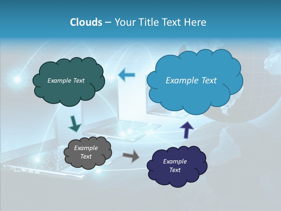 Hand White Background Close Up PowerPoint Template