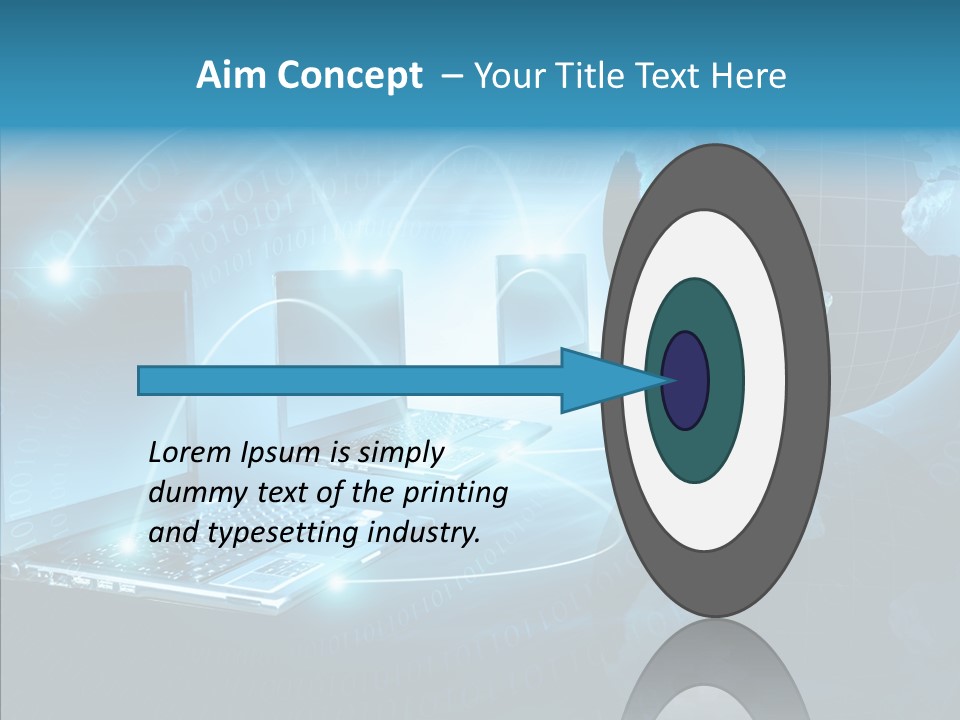 Hand White Background Close Up PowerPoint Template