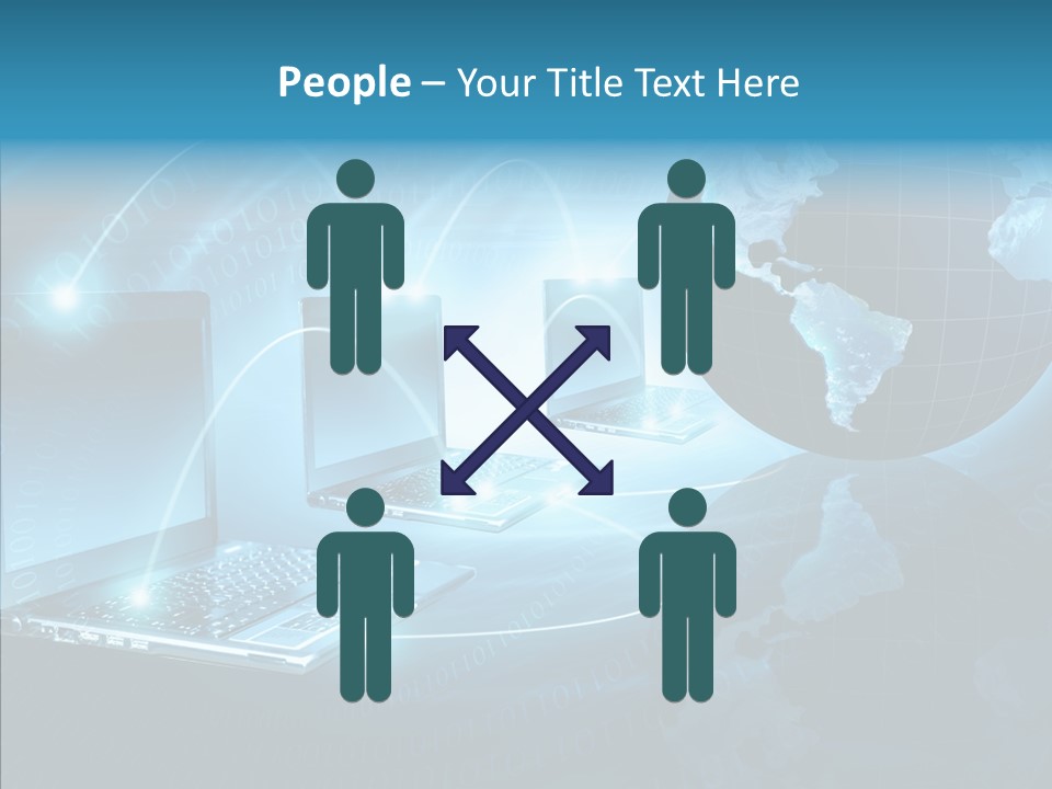 Hand White Background Close Up PowerPoint Template