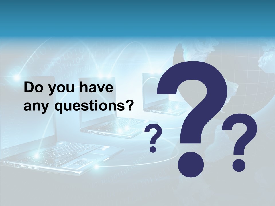 Hand White Background Close Up PowerPoint Template