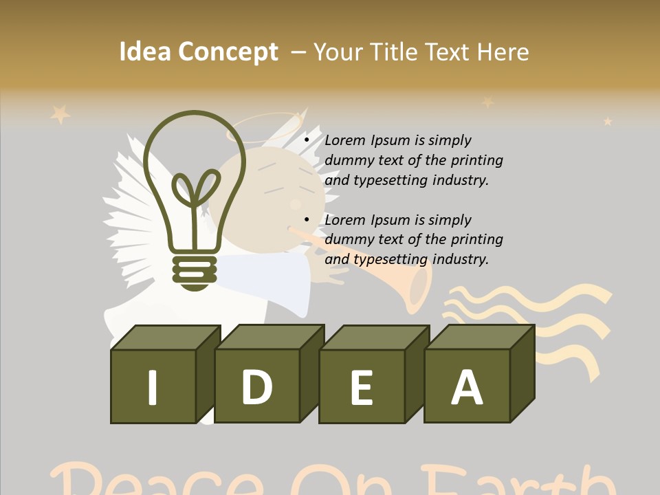 Grandmother Women Close Up PowerPoint Template