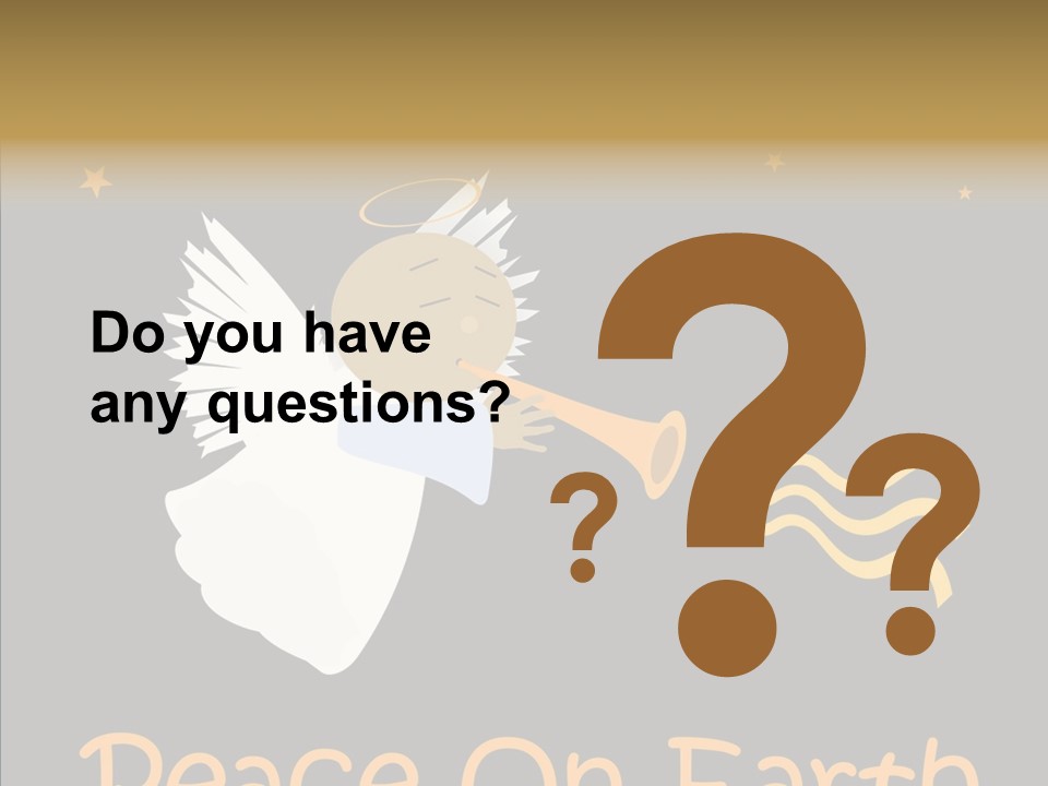 Grandmother Women Close Up PowerPoint Template