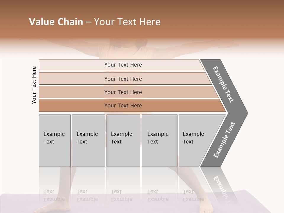 Female Closeup Close Up PowerPoint Template