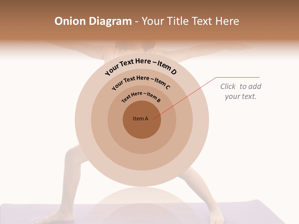 Female Closeup Close Up PowerPoint Template