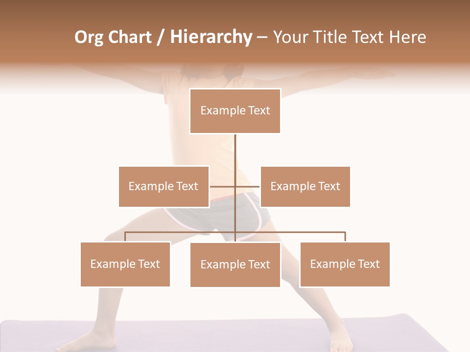 Female Closeup Close Up PowerPoint Template