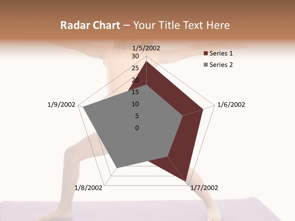 Female Closeup Close Up PowerPoint Template