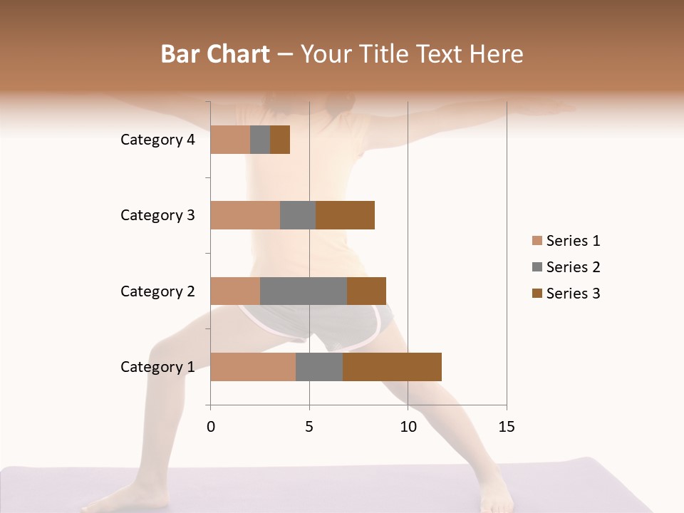 Female Closeup Close Up PowerPoint Template