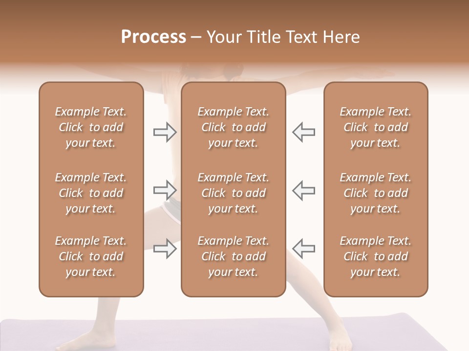 Female Closeup Close Up PowerPoint Template