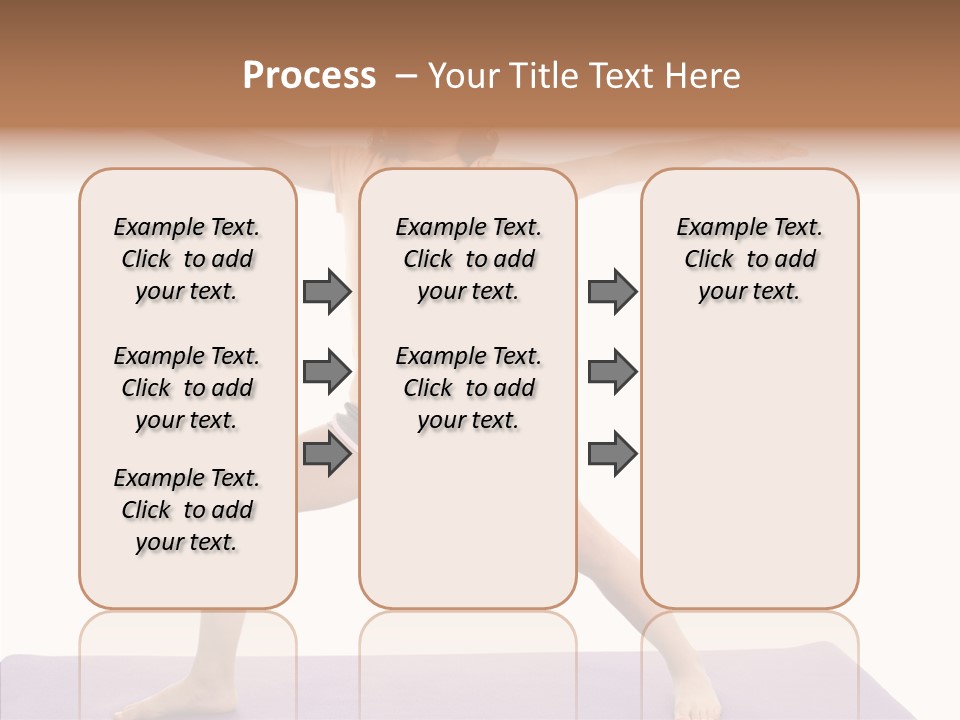 Female Closeup Close Up PowerPoint Template