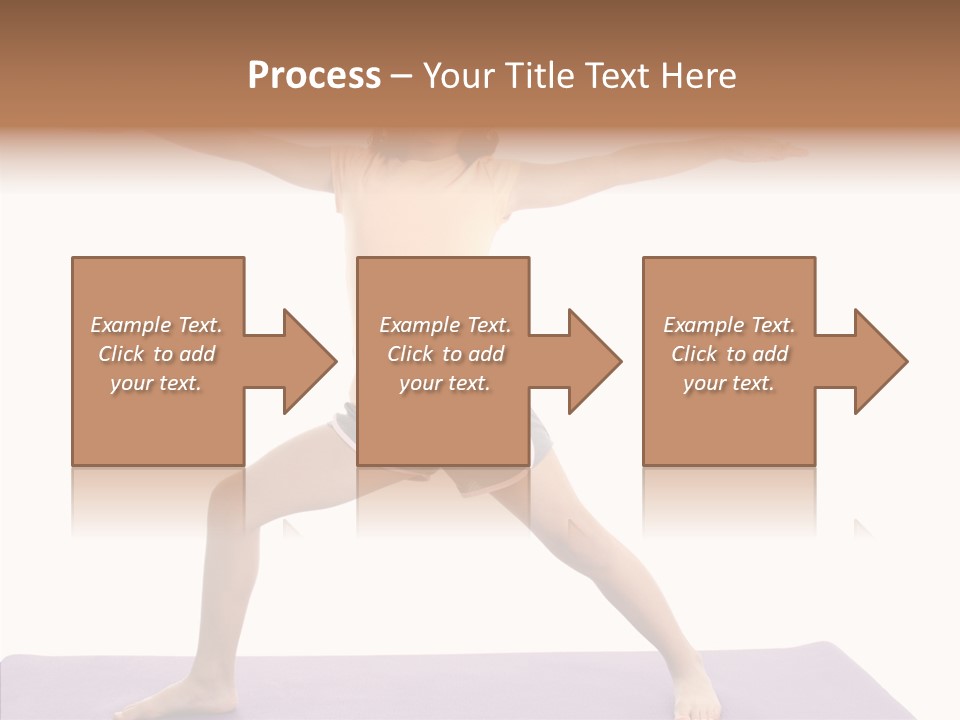 Female Closeup Close Up PowerPoint Template