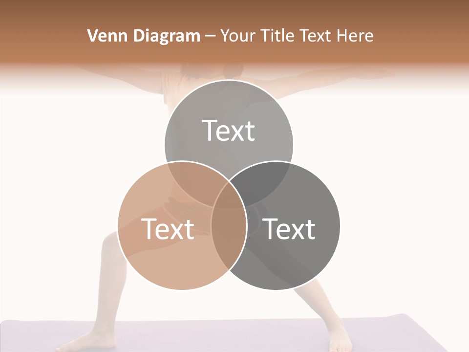 Female Closeup Close Up PowerPoint Template