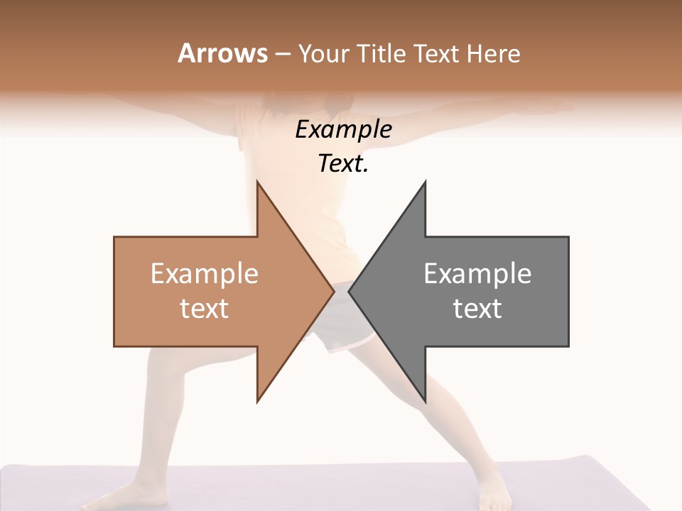 Female Closeup Close Up PowerPoint Template