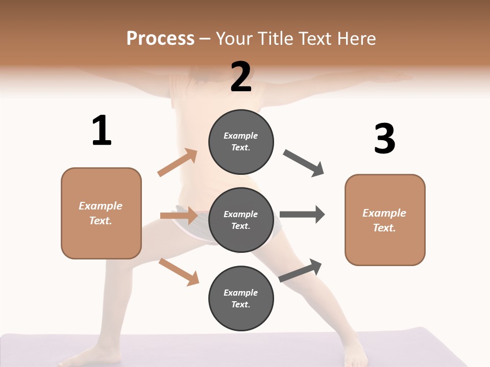 Female Closeup Close Up PowerPoint Template