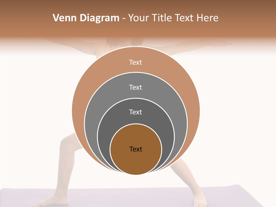 Female Closeup Close Up PowerPoint Template