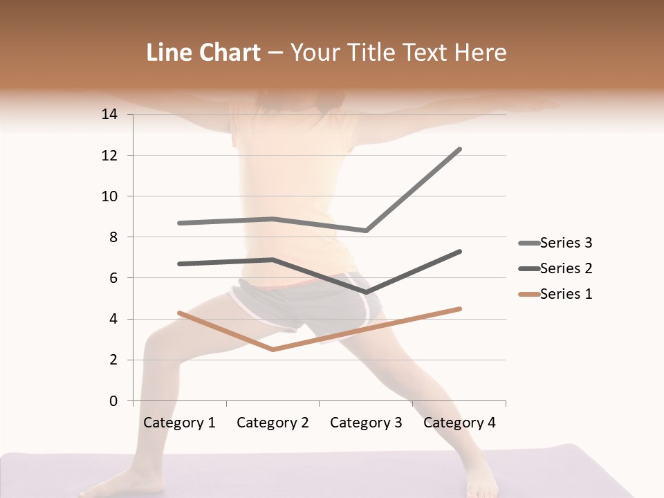 Female Closeup Close Up PowerPoint Template