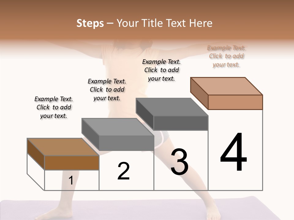 Female Closeup Close Up PowerPoint Template