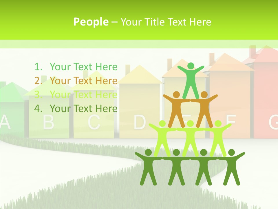 Assistance Old Finger PowerPoint Template